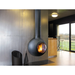 Камин дровяной Focus Emifocus Porthole (с выпуклой стеклянной дверцей)